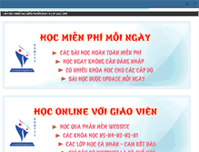 Tablet Screenshot of lophoctiengnhat.com